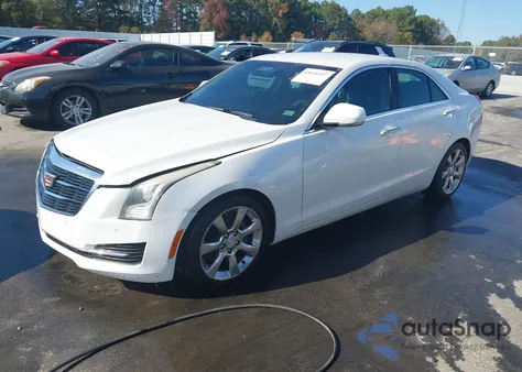 2016 Cadillac Ats Luxury Collection z USA, uszkodzony, nr VIN 1G6AB5RX3G0116088